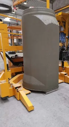 Оборудование для производства бетонных труб HawkeyePedershaab Vihy Masterflex, Дания. Киев