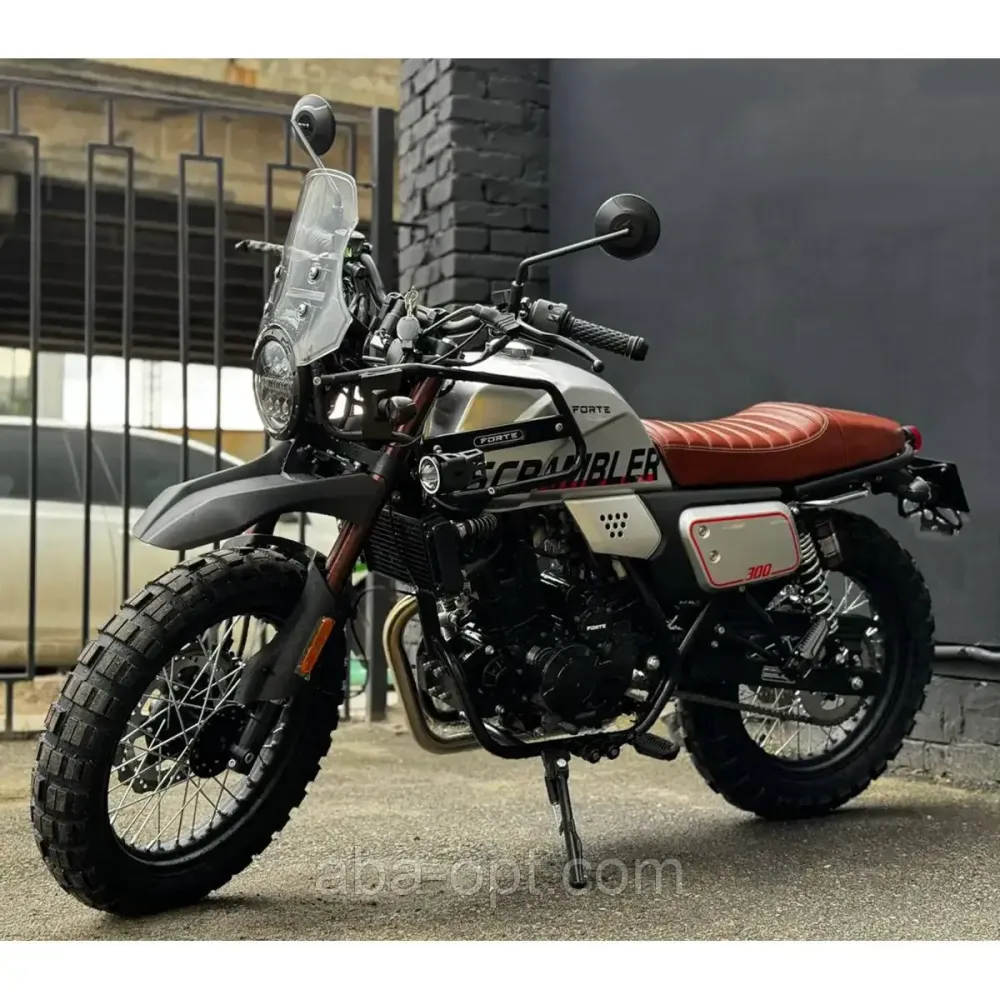 МОТОЦИКЛ Scrambler FT300-F6P Forte Об'єм 285 см3 шини 17''/17'' 29 к.с. купити в інтернет-магазині дешево Одеса - фото 8