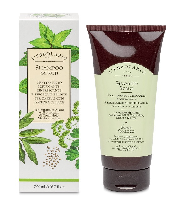 Шампунь-скраб для волосся проти лупи L'ERBOLARIO 200 мл Київ - фото 1
