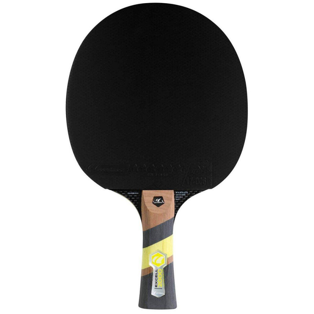 Ракетка для настільного тенісу Cornilleau EXCELL CARBON 2000, чорно-червона Київ - фото 5