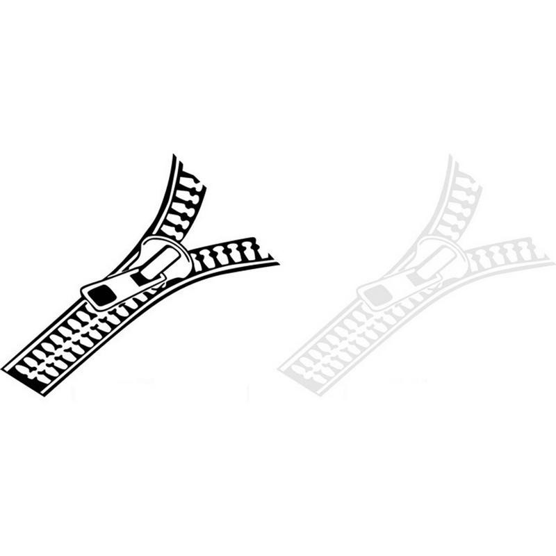 Наклейка на авто Молния Черная , Белая Светоотражаю Киев - изображение 5