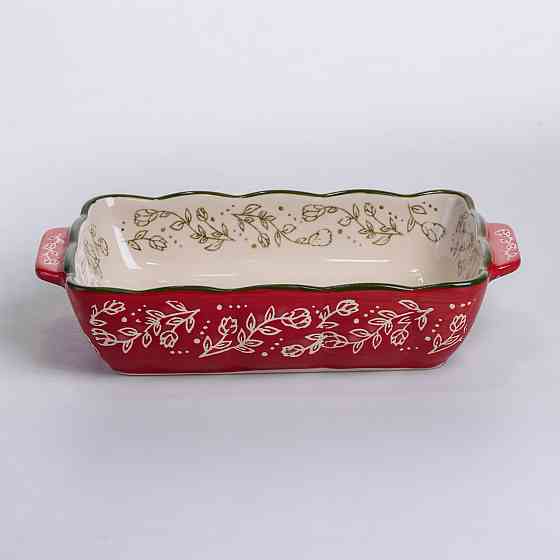 Yiwu Форма для випікання Vintage 23×14×5 (см) прямокутна форма для випікання в духовці з ручкам Коломия