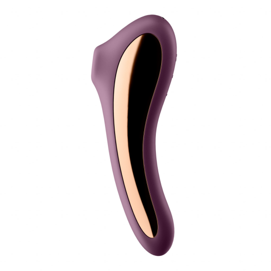 Вакуумный стимулятор Satisfyer Dual Kiss Фиолетовый Sex Aura Киев
