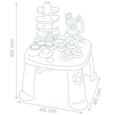 Игровой развивающий центр Smoby Little Активное развитие (7600140320) Винница - изображение 3
