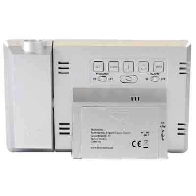 Настільний годинник Technoline WT538 проекційний Silver/Anthracite (DAS301198) Вінниця