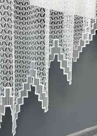 Кухонная арка VR-Textil № 000к жаккард белый 300х190 см (51-258) Киев