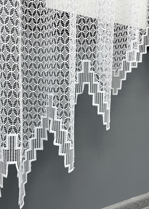 Кухонная арка VR-Textil № 000к жаккард белый 300х190 см (51-258) Киев - изображение 5