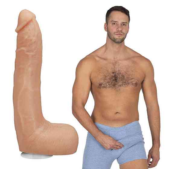 Фалоімітатор Doc Johnson Signature Cocks Dan Damage 10 inch UltraSkyn Sex Aura Київ