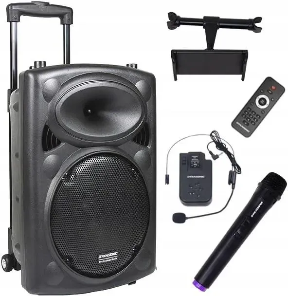 Портативна колонка Dynasonic Dynapro 12 Czarny Київ - фото 1