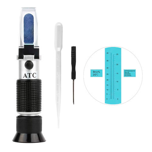 Рефрактометр для вина RZ121: Brix и алкоголь 0-25% Киев - изображение 3