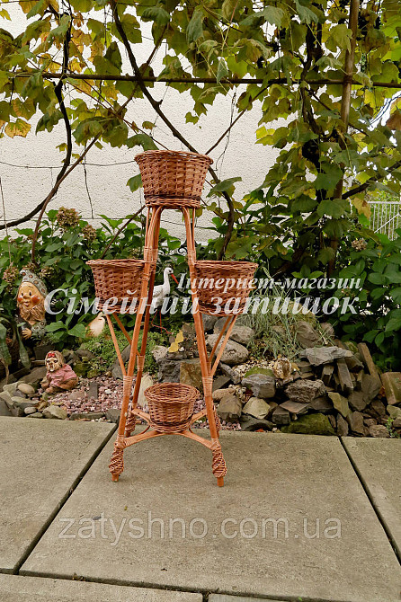 Підстака під квіти на 5 горщиків кавовий Київ - фото 7