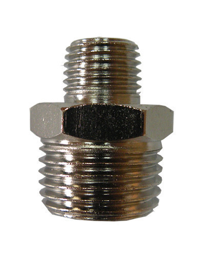 Штуцер з'єднувальний із зовнішньою різзю 1/4*1/2 AIRKRAFT SMM08-04 Чернігів - фото 1