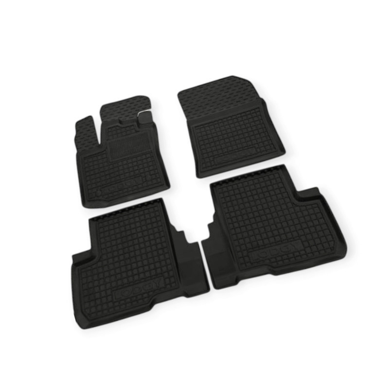 Килимки Рено lodgy 2013-> борт 2,5 см, з перемичкою салону Мукачево - фото 1