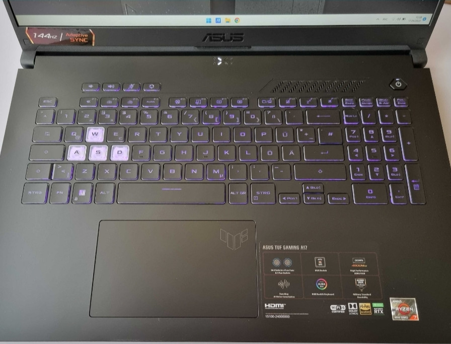 ASUS TUF Gaming A17 (20220)R7 6800H/RTX3070/RAM16GB/SSD1TB/WIN 11 Ноутбук Киев - изображение 4