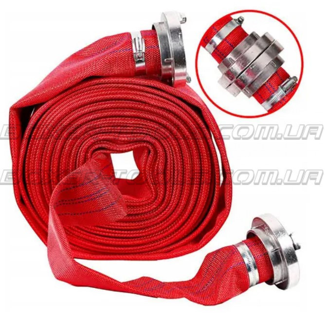 OX-121 Пожарный Рукав Ø5.08см  2” – 30 Мтр. 8, Бар. - с Муфтой C-Storz Одесса - изображение 2