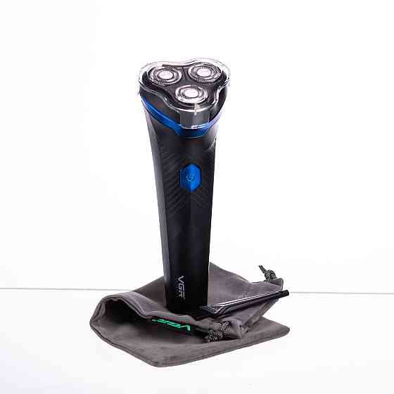 Електробритва для чоловіків роторна для вологого та сухого гоління з дисплеєм VGR HP-V-314 Коломыя