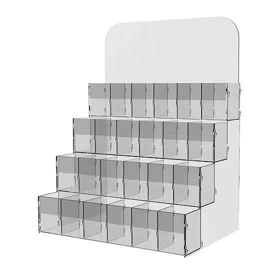 Підставка EKOSTAR для ручок та олівців 4 яруси на 24 комірки Київ