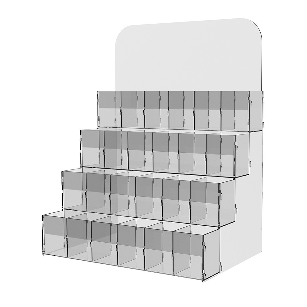 Подставка EKOSTAR для ручек и карандашей 4 яруса на 24 ячейки Киев - изображение 2