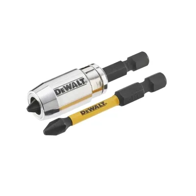 Набір біт DeWALT IMPACT TORSION, ударних, Ph2, L=50 мм, 2 шт.+магнітний тримач (DT70536T) Вінниця