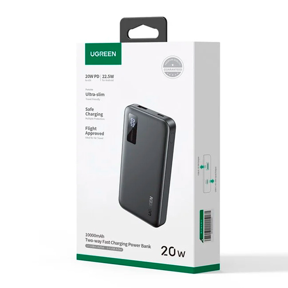 Зовнішній акумулятор UGREEN PB311 10000mAh Mini Quick Charging  20W Київ - фото 2
