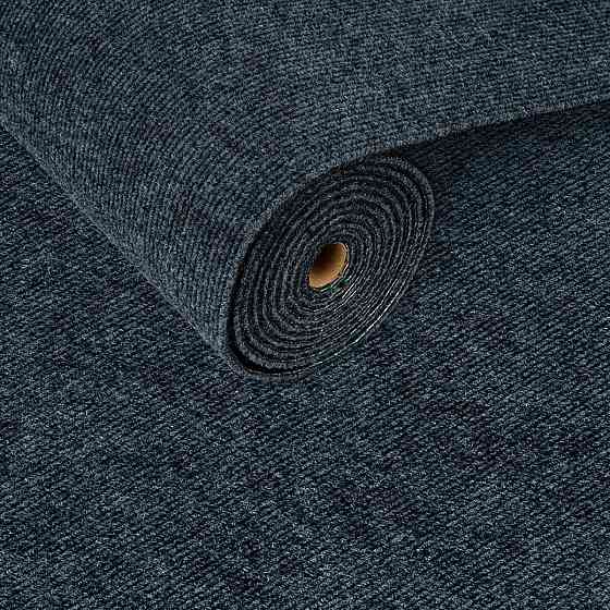 Самоклеюча темно-сіра плитка під ковролін в рулоні Київ