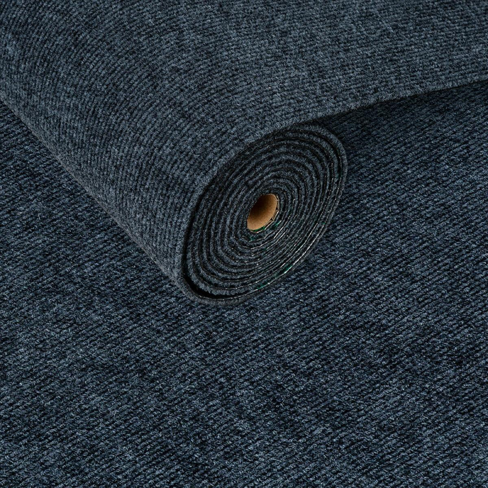 Самоклеюча темно-сіра плитка під ковролін в рулоні Київ - фото 1