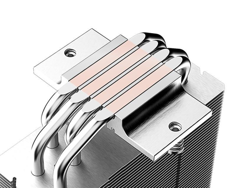 Кулер процесорний ID-Cooling SE-214-XT ARGB White Білий Харьков - изображение 3