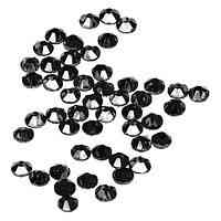 Стразы Swarovski черные ,SS3 (1400 шт) Киев