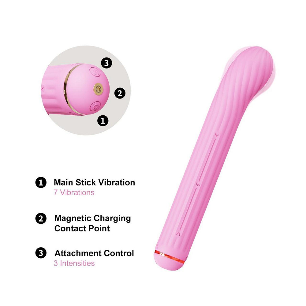 Вібратор Otouch Magic Stick S1 Plus - Pink Sex Aura Київ - фото 7