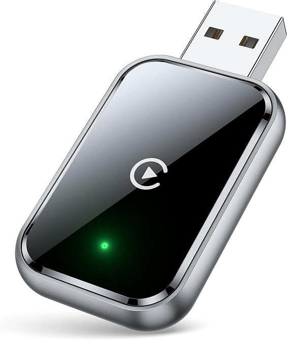 Бездротовий адаптер CarPlay AIZEO для iPhone iOS 10+, перехід з дротового на бездротовий, компактний карплей Київ - фото 1