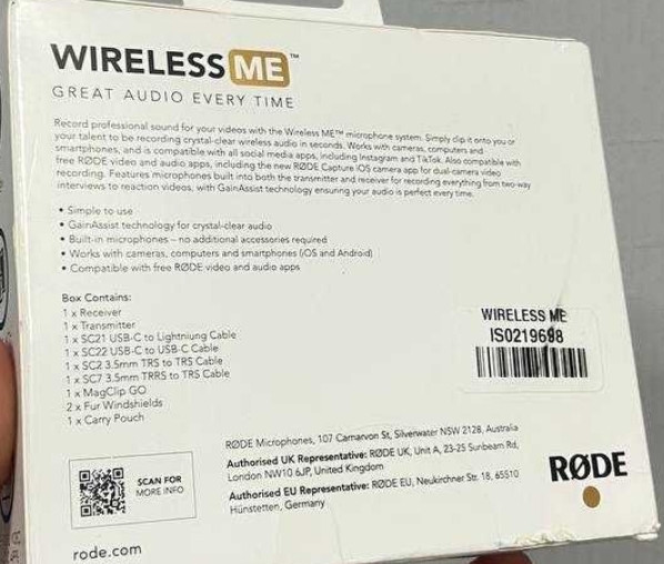Микрофон Безпроводная система Rode Wireless ME Киев - изображение 5
