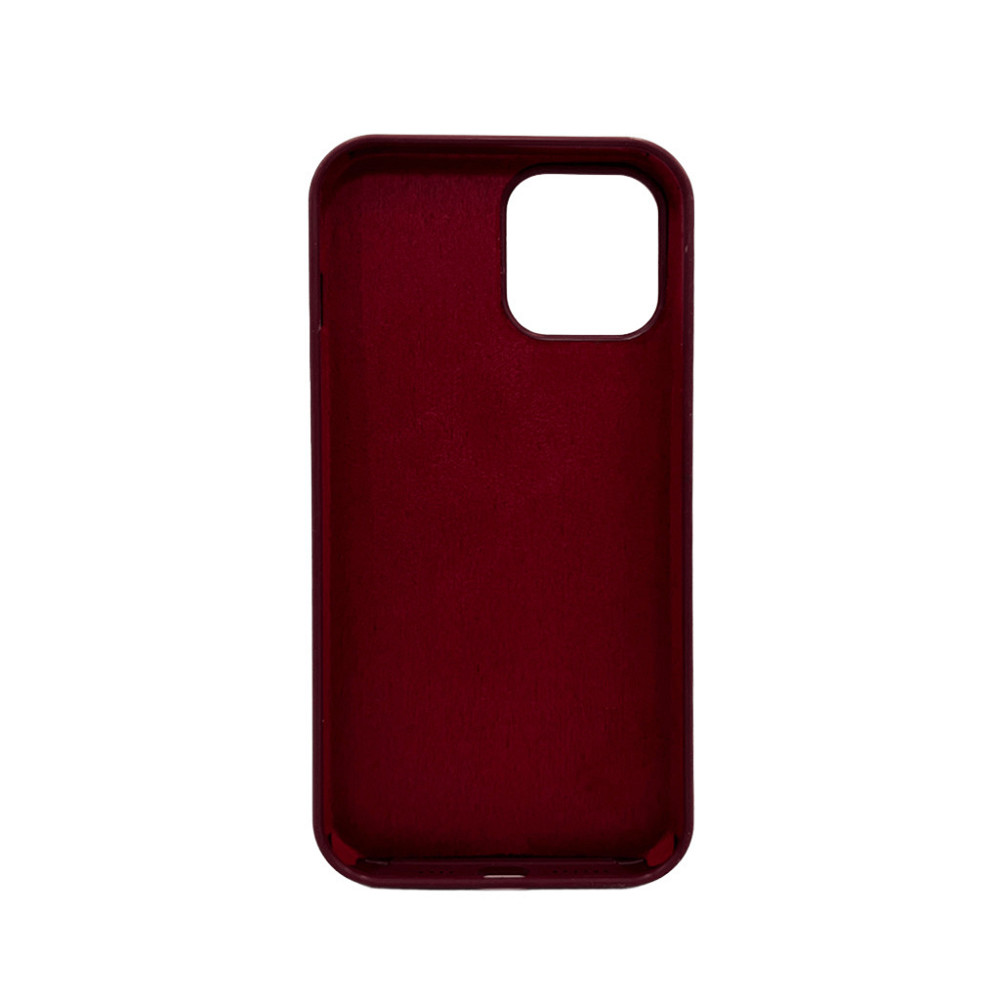 Чохол для смартфона Silicone Full Case AA Open Cam for Apple iPhone 12 Pro Max 35,Maroon Київ - фото 8
