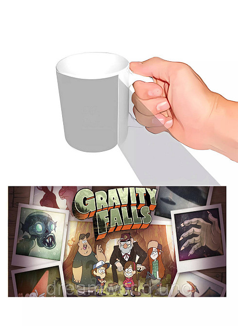 Чашка з принтом Gravity Falls Харків - фото 1