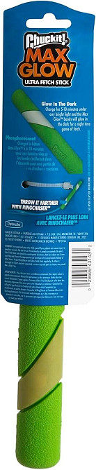 Палочка для собак Chuckit! Max Glow Ultra Fetch Stick игрушка с сияющими в темноте вставками Винница - изображение 2
