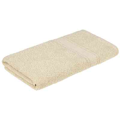 Рушник Home Line махровий бордюрний (кремовий) 400 гр/м2, 50х90 см (181814) Вінниця