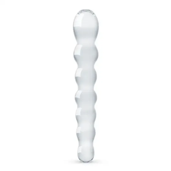 Скляний дилдо у вигляді намистин Gildo Glass Dildo No. 19 Львів