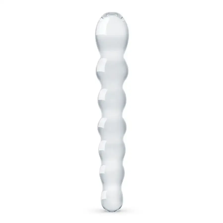Скляний дилдо у вигляді намистин Gildo Glass Dildo No. 19 Львів - фото 1