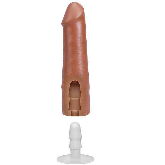 Фалоімітатор Doc Johnson The Realistic Cock ULTRASKYN - 7 Inch Caramel Sex Aura Київ