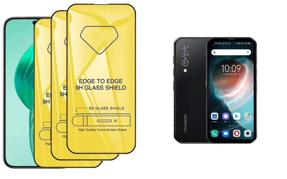 Защитное стекло DefenzoGlass для Blackview BL6000 Pro – двойная прочность Киев - изображение 3