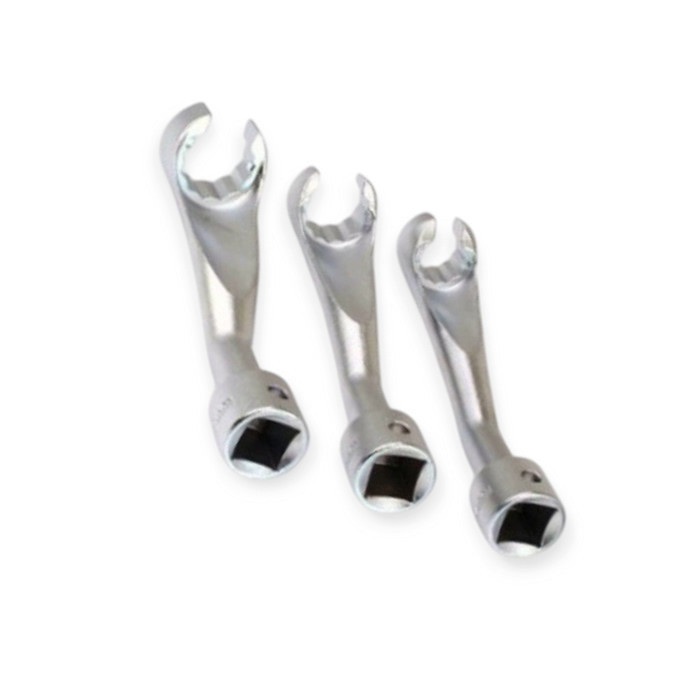 Набір ключів розрізних для паливних з'єднань 3 шт 1/2" 14,17,19мм (футляр) Мукачево - фото 2