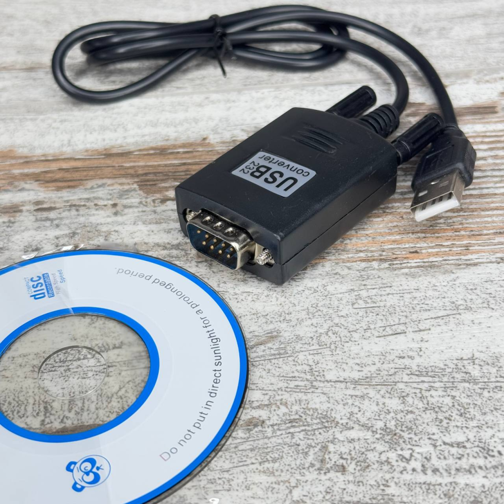 Кабель-перехідник USB у RS232 DB9 PL2303+MAX3243C 0.8 м для підключення пристроїв до ПК Київ - фото 2