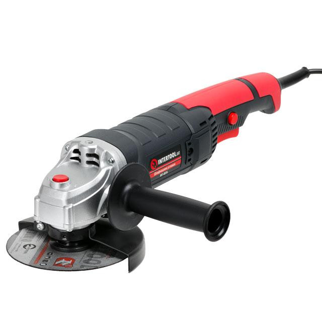 Болгарка INTERTOOL WT-0224, 1,2 кВт, 11000 об/хв, диск 125 мм - для будівельних робіт Львів - фото 7