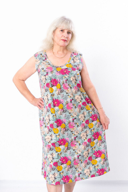 Сорочка жіноча, 100% бавовна,  р.64 топ Крохатушка одяг Київ - фото 2