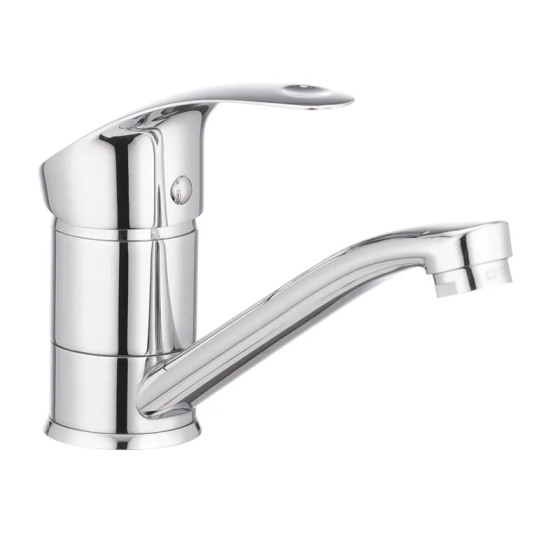 Смеситель для умывальника Cron Mars 004 с изливом 15 см (CR0048) Харьков