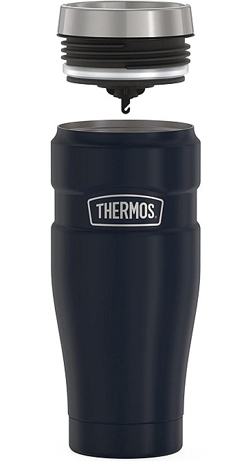 Термокружка 470 мл Thermos "Stainless King Travel Tumbler" (160020) Midnight Blue Нововолинськ - фото 4