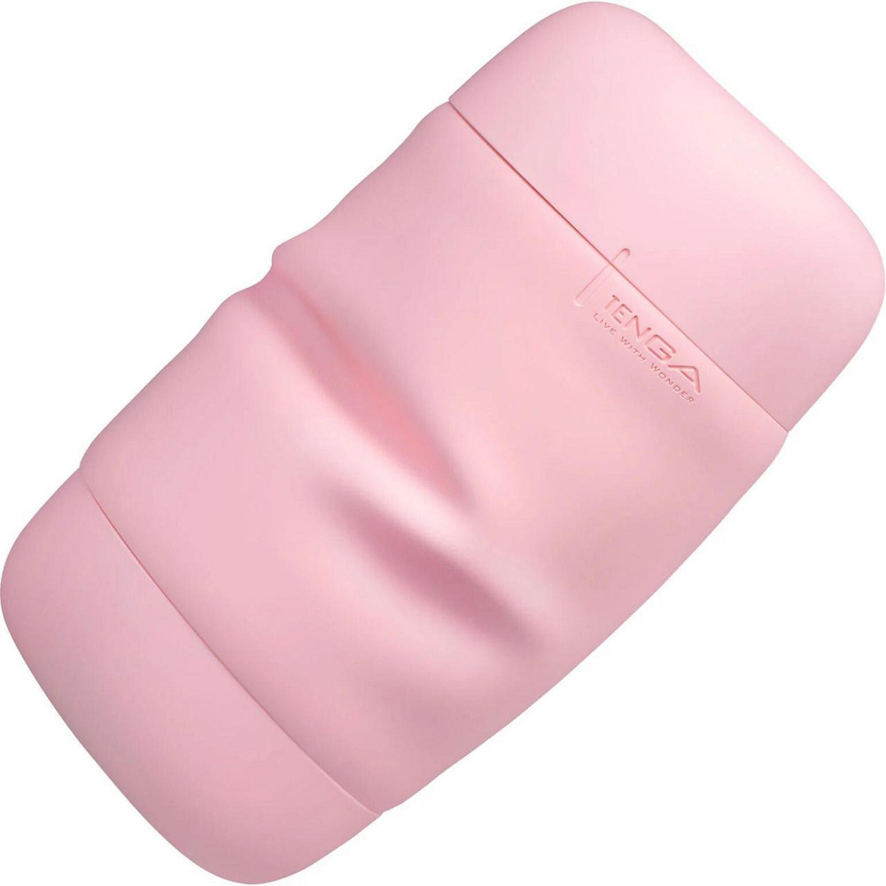 Мастурбатор TENGA PUFFY Strawberry Pink , ультрамягкий материал, многоразовый, сквозной Sex Aura Киев - изображение 5