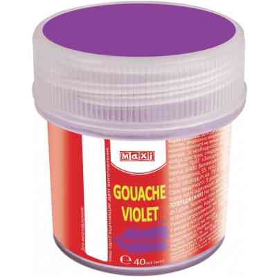 Гуашевые краски Maxi 40 мл, фиолетовая (MX60156) Винница