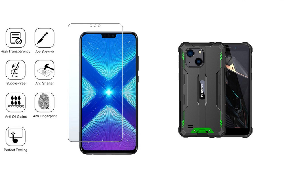 Захисне скло NeoGlass для Oukitel WP20 Pro – надпрозоре та стійке Київ - фото 4