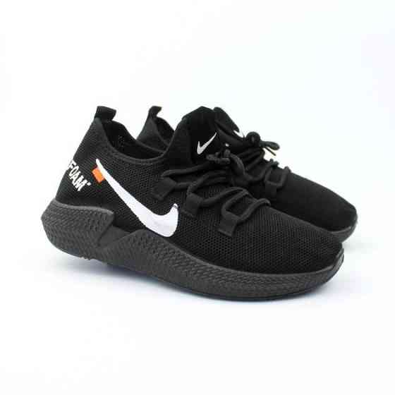 Кросівки N!ke Чорні Жіночі Тканинні Найки (розміри: 40,41) Дніпро