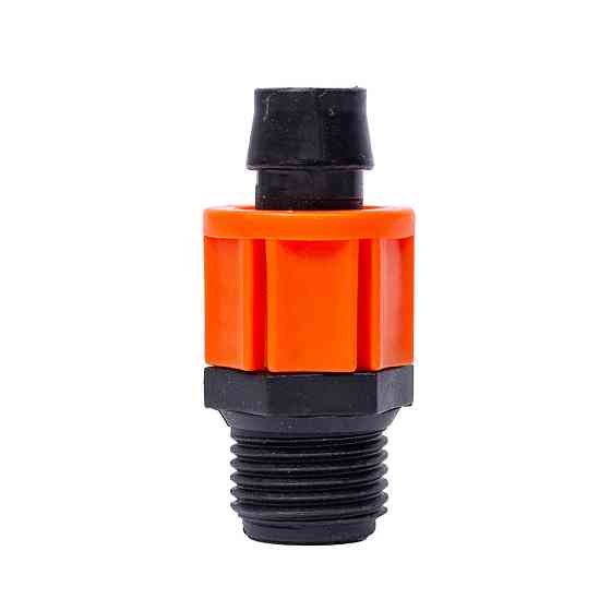 З'єднання для крапельної стрічки Ø16 мм н/р 1/2" FLORA (5079434) Київ